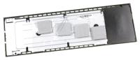 BN96-42191B Baugruppe Abdeckung P-OC unten,55Q8C,PC+ABS+GF15