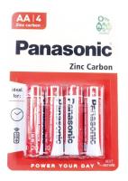 LR06 R6RZ/4BP ZINK CARBON 1,5V AA BATTERIER (4 STK. I BLISTER)