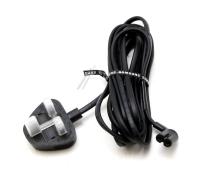 3903-001129 POWER CORD-DT,GBR,2P-F,250V,2.5A,BLK,L30