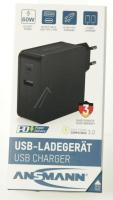 1001-0096 VIRTALÄHDE USB-C PD, 65W