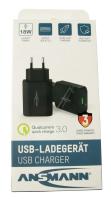 130Q 1001-0099 HOME CHARGER QUALCOMM QUICK CHARGE STRØMADAPTER (3.0, 18W)