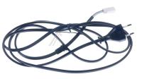 3903-001220 Netzkabel-AT,H05VVH2-F 2x0.75mm2,schwarz,EU