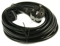 KABEL MED EKSTRA FLAD STIK, 5M