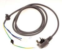 3903-001191 POWER CORD-AT,H05VV-F 3X1.5MM2,GRY,GB3F,