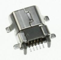 3722-002996 JACK-USB,5P,AU30U,GR,SMD-A,MINI USB-AB