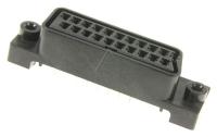 3722-003252 JACK-SCART,21P,SN,BLK