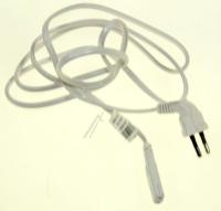 3903-000626 NÄTKABEL VIT, DT,EU,LP-21L,250V,2.5A,W