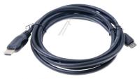HDMI-A-HAN / HDMI-C-HAN (MINI) SORT, 2,0M
