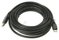 HDMI-A HANN / HDMI-C HANN (MINI) SVART, 5 MTR.