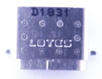 3722-004224 JACK-USB,TP,24P/2C,C-ALLOY,11.2X7.9X3.86