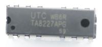 YF011A01 IC ANALOG FORSTERKER, TA8227AP 2.5W 2CH