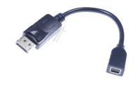 DISPLAYPORT 1.2 ADAPTER, MINI DP HONA, 4K, 20CM