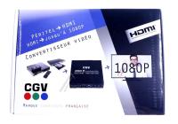 50035 SCART TILL HDMI VIDEO-KONVERTER KOMPATIBEL MED SECAM