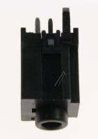3722-003038 JACK-PHONE:7P/1C W/L,SN,BLK