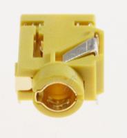 3722-002845 JACK-PHONE:1/7P,NI,YELLOW,ANGLE